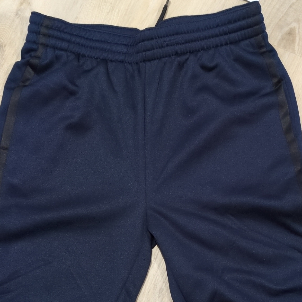 Nwt- Old Navy Kids Navy Athletic Track Pants -with Black Trim. Go Dry.